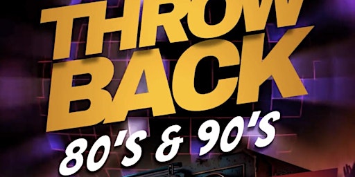 Primaire afbeelding van Throwback Sunday 80’s & 90’s