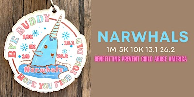 Imagem principal do evento Narwhals 1M 5K 10K 13.1 26.2-Save $2