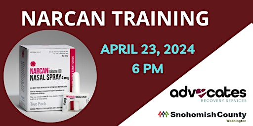 Primaire afbeelding van Narcan Training - In Person