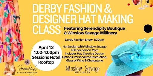 Imagem principal de Designer Hat Making Class with Winslow Savage