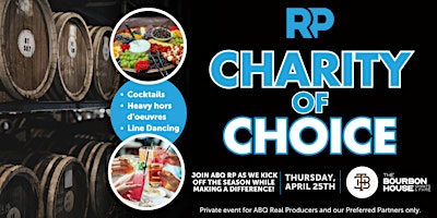 Image principale de ABQ Real Producers | Charity of Choice Event