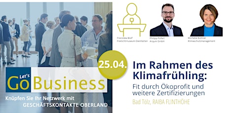 GO Business Netzwerken No 212: Fit durch Ökoprofit & Zertifizierungen