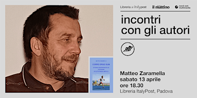 Imagem principal do evento INCONTRO CON L'AUTORE | Incontro con  Matteo Zaramella