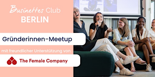 Imagem principal do evento Gründerinnen Meetup Berlin X The Female Company