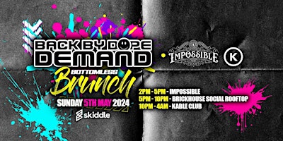 Imagem principal do evento Back By Dope Demand Brunch