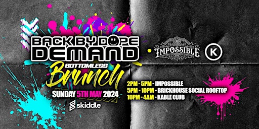 Imagem principal do evento Back By Dope Demand Brunch