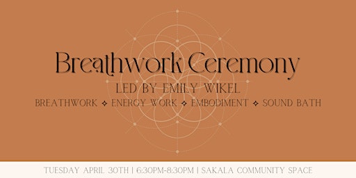 Image principale de Breathwork & Sound Healing Ceremony