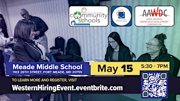 Imagen principal de Western Anne Arundel Co Hiring Event - Tickets available, see event details