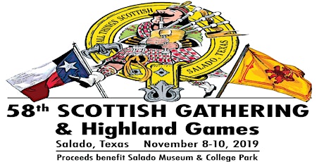 2019 Salado Scottish Highland Games Athletic Registration