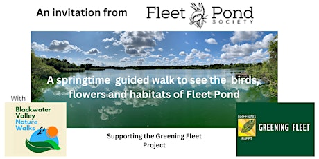 Fleet Pond  - A Springtime Nature Walk