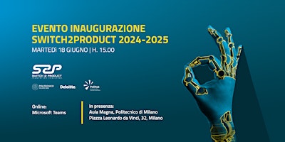 Switch2Product 24-25 | Evento di inaugurazione primary image