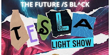 The Future is Black:  Tesla Light Show