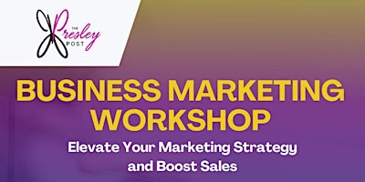 Business Marketing Workshop primary image
