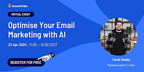 Primaire afbeelding van Optimise Your Email Marketing with AI