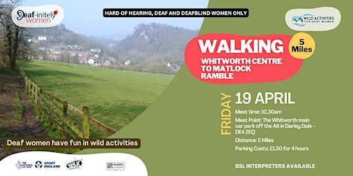 Matlock Ramble - Deaf Women Wild Activities!