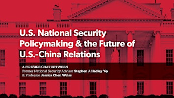 Imagem principal do evento U.S. National Security Policymaking and the Future of U.S.-China Relations