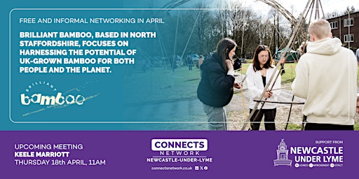 Primaire afbeelding van Connects Network Meeting - Newcastle-under-Lyme- April 2024