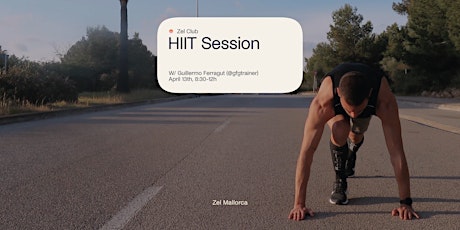 HIIT SESSION W/ GUILLE FERRAGUT