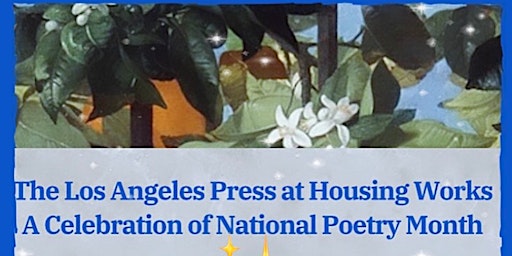 Imagen principal de Celebration of National Poetry Month with The Los Angeles Press