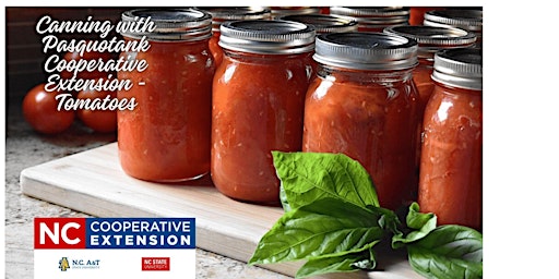 Image principale de Canning with Pasquotank Cooperative Extension Tomatoes
