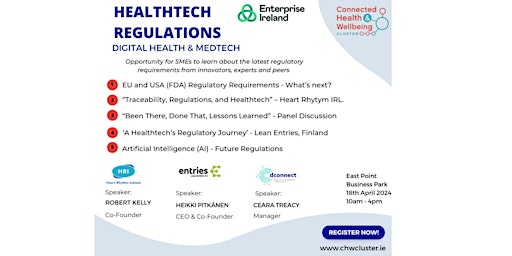 Imagem principal do evento HealthTech Regulations for SMEs