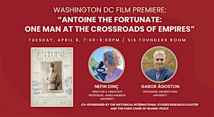 Washington DC Film Premiere: "Antoine the Fortunate"