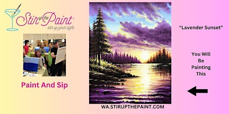 Seattle Paint and Sip, Paint Party, Paint Night  With Stir Up The Paint