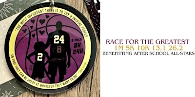 Image principale de Race for the Greatest 1M 5K 10K 13.1 26.2-Save $2