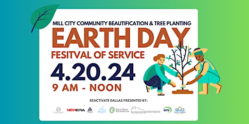 Hauptbild für REACTIVATE DALLAS - EARTH DAY 2024 FESTIVAL OF SERVICE