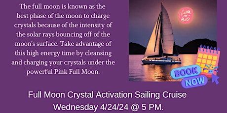 Full Moon Crystal Activation Sailing Cruise