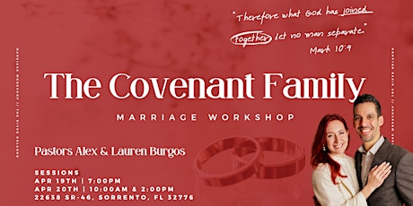 The Covenant Family: Marriage Workshop
