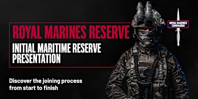 Royal Marines Reserve Recruitment Presentation (Plymouth) primary image