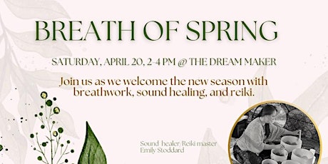 Breath of Spring Workshop - Wim Hof, Sound Bath, & Reiki