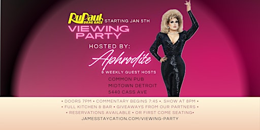 Primaire afbeelding van RuPaul Drag Race Viewing Party