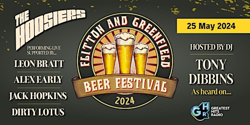 Immagine principale di Flitton & Greenfield Beer Festival - 2024 