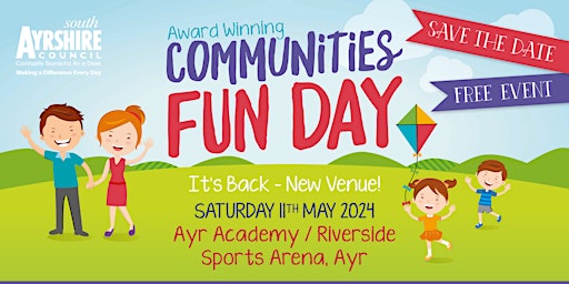 Imagem principal de South Ayrshire Council Communities Fun Day 2024