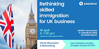 Imagen principal de Rethinking skilled immigration for UK business