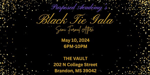 Purposed Academy's Black Tie Gala primary image