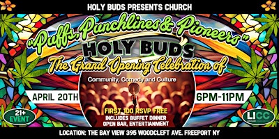 Holy Buds Presents Church: Puffs, Punchlines & Pioneers primary image