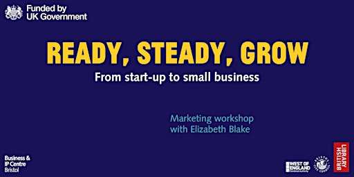 Image principale de Marketing workshop - Ready, Steady, Grow