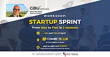 Imagem principal do evento Workshop: Startup Sprint (now with early bird prices)