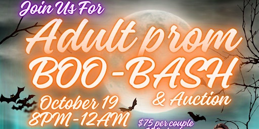Primaire afbeelding van Adult Prom- Boo Bash - collecting for Toys For Tots