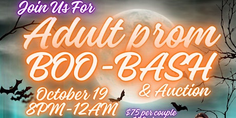 Adult Prom- Boo Bash - collecting for Toys For Tots