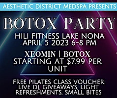 HILIFitness Lake Nona  Botox Pop-Up Party primary image