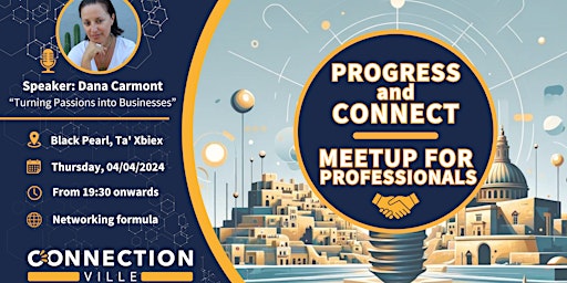 Primaire afbeelding van PROGRESS & CONNECT: Meetup for Professionals