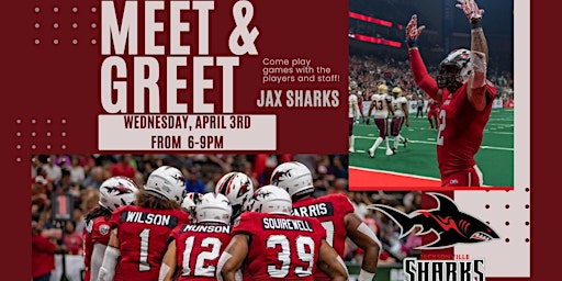 Imagen principal de JAX Sharks Meet and Greet