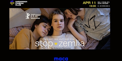 Ukrainian Cinema Club: Screening "Stop Zemlia" primary image