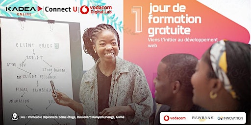 1 jour de formation gratuite Goma Jeudi 18 Avril primary image