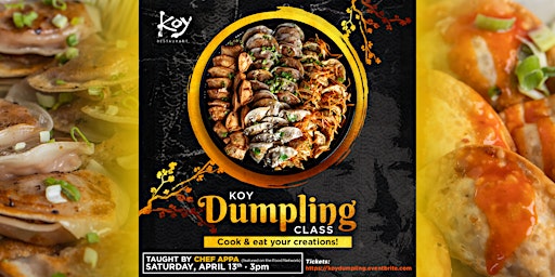 Dumpling Class at Koy Korean Fusion primary image