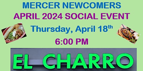 Mercer Newcomers April 2024 Social Event